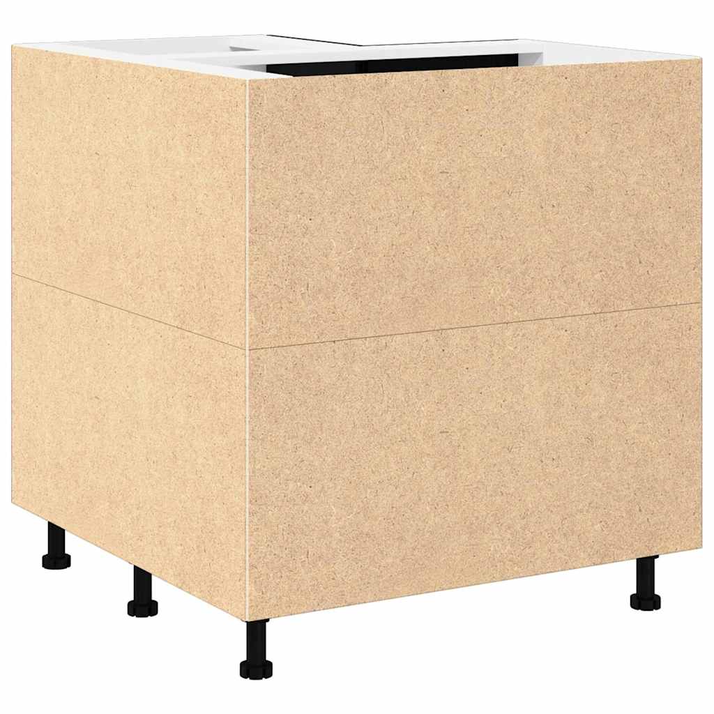 Viseći ormarić s policom Crni hrast 75,5 x 75,5 x 80,5 cm