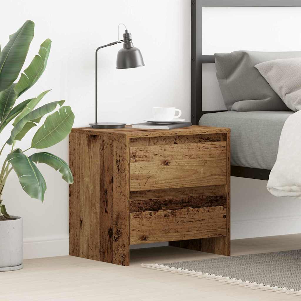 Noćni ormar Staro drvo 45 x 34 x 44,5 cm Konstruirano drvo