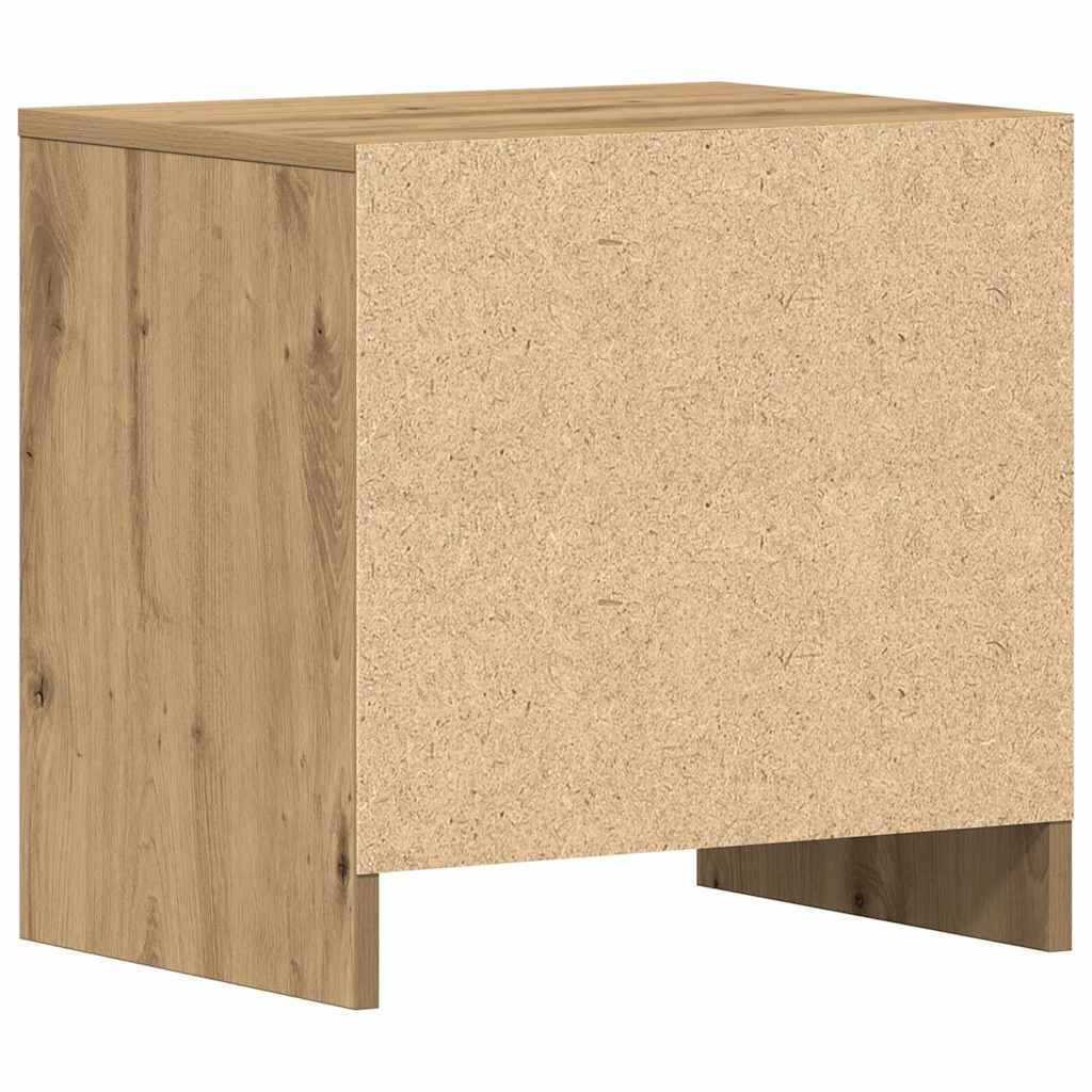 Noćni ormar s ladicama Umjetnički hrast 45 x 34 x 44,5 cm