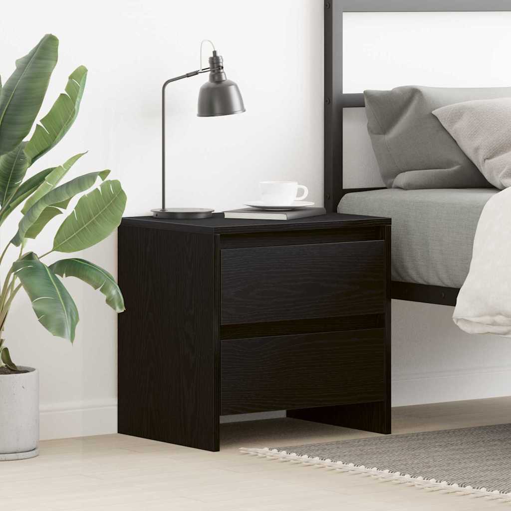Noćni ormar Crni hrast 45 x 34 x 44,5 cm Konstruirano drvo