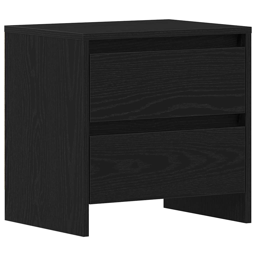 Noćni ormar Crni hrast 45 x 34 x 44,5 cm Konstruirano drvo