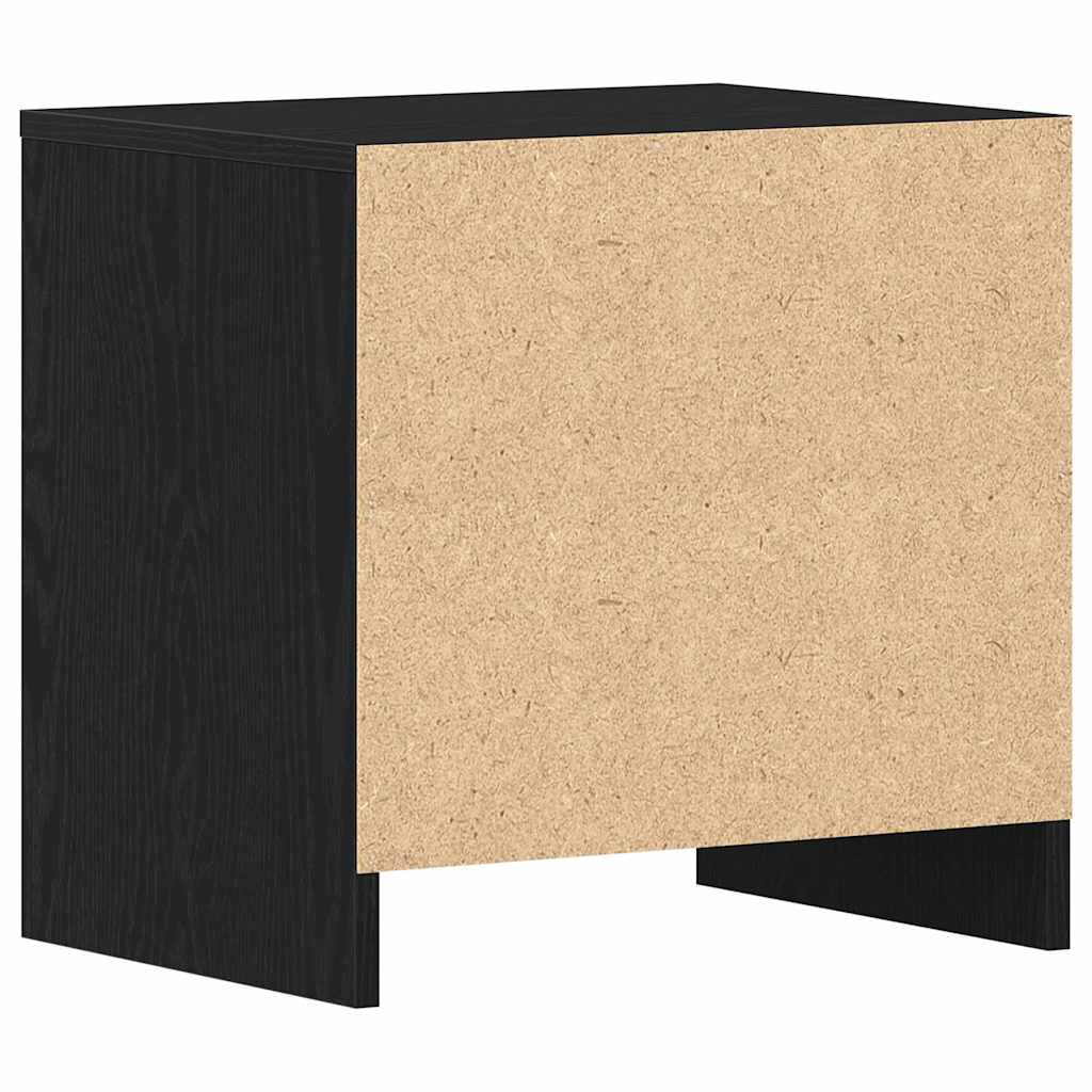 Noćni ormar Crni hrast 45 x 34 x 44,5 cm Konstruirano drvo