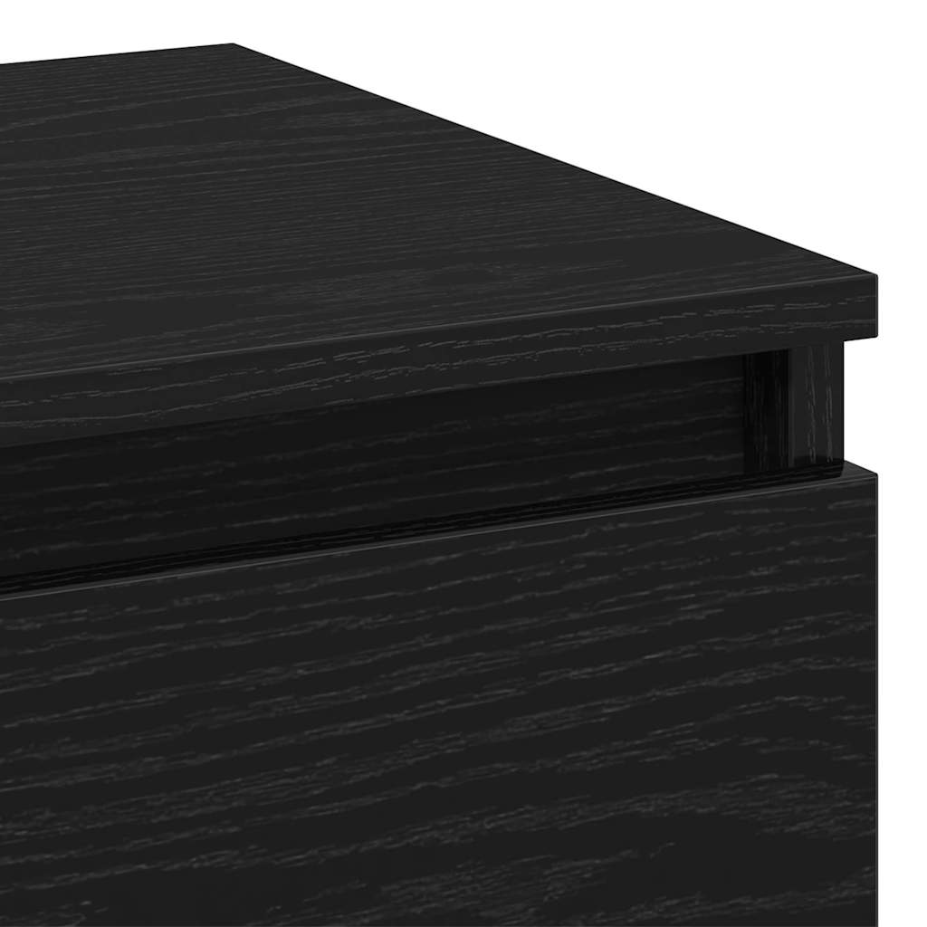 Noćni ormar Crni hrast 40 x 35 x 70 cm Konstruirano drvo