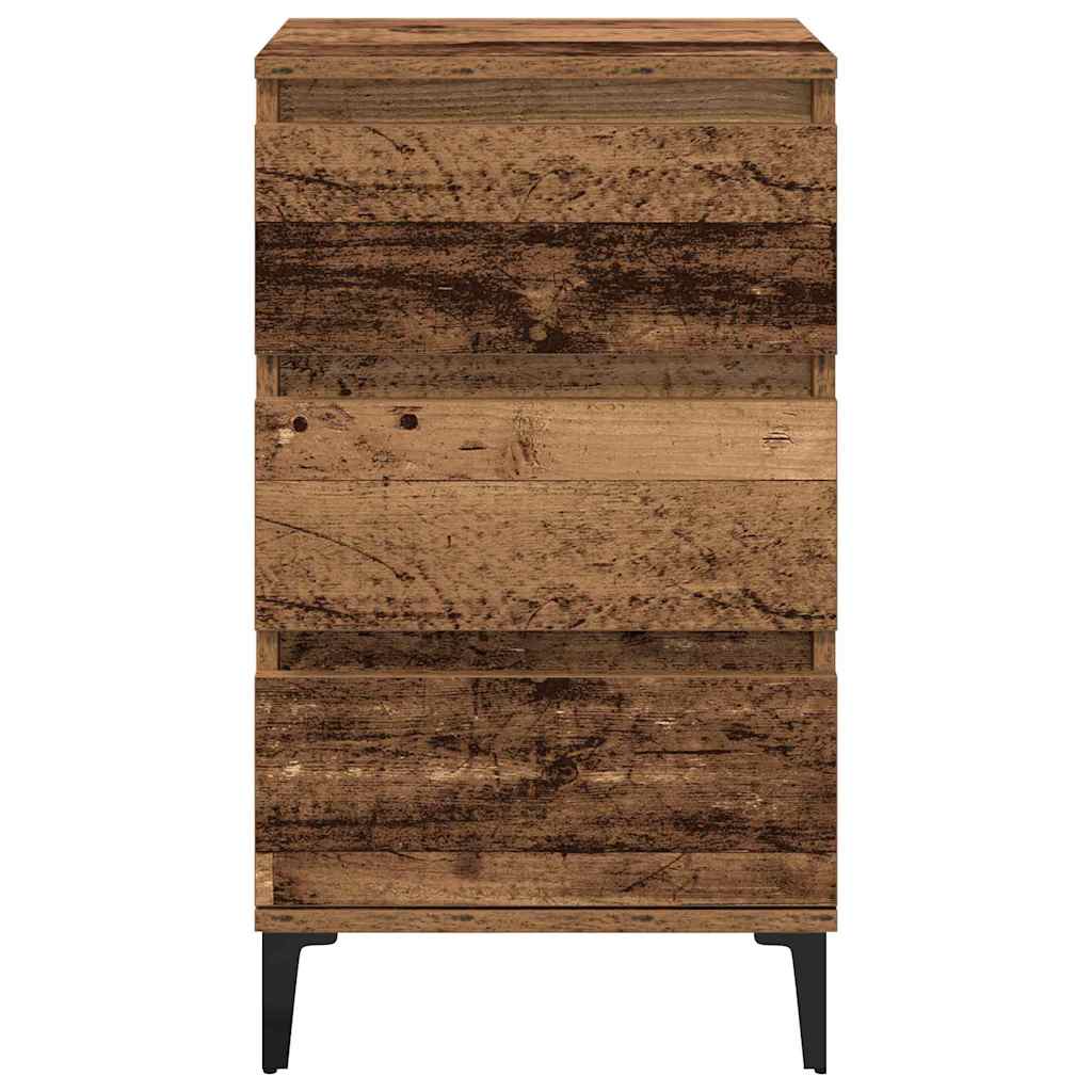 Noćni ormar Staro drvo 45 x 35 x 44 cm Konstruirano drvo