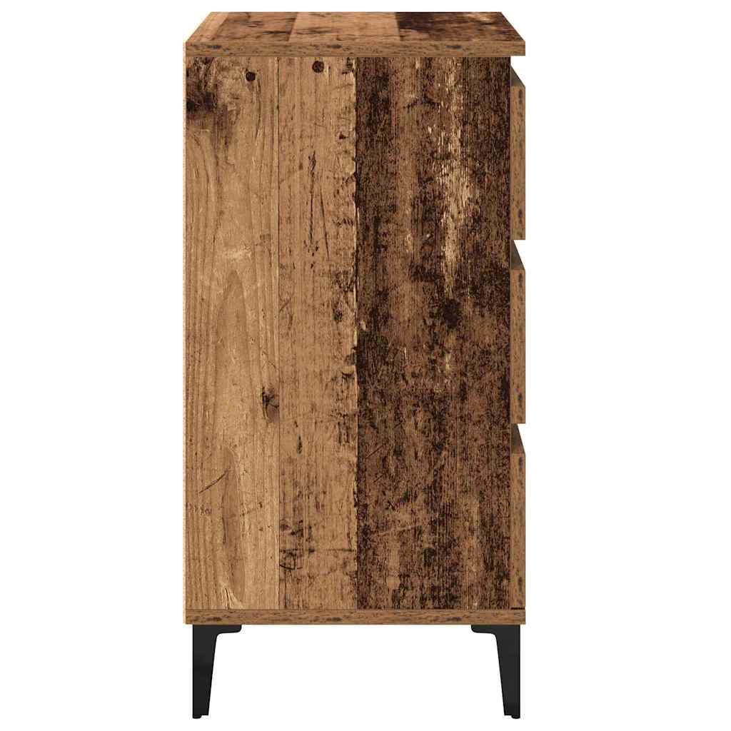 Noćni ormar Staro drvo 45 x 35 x 44 cm Konstruirano drvo