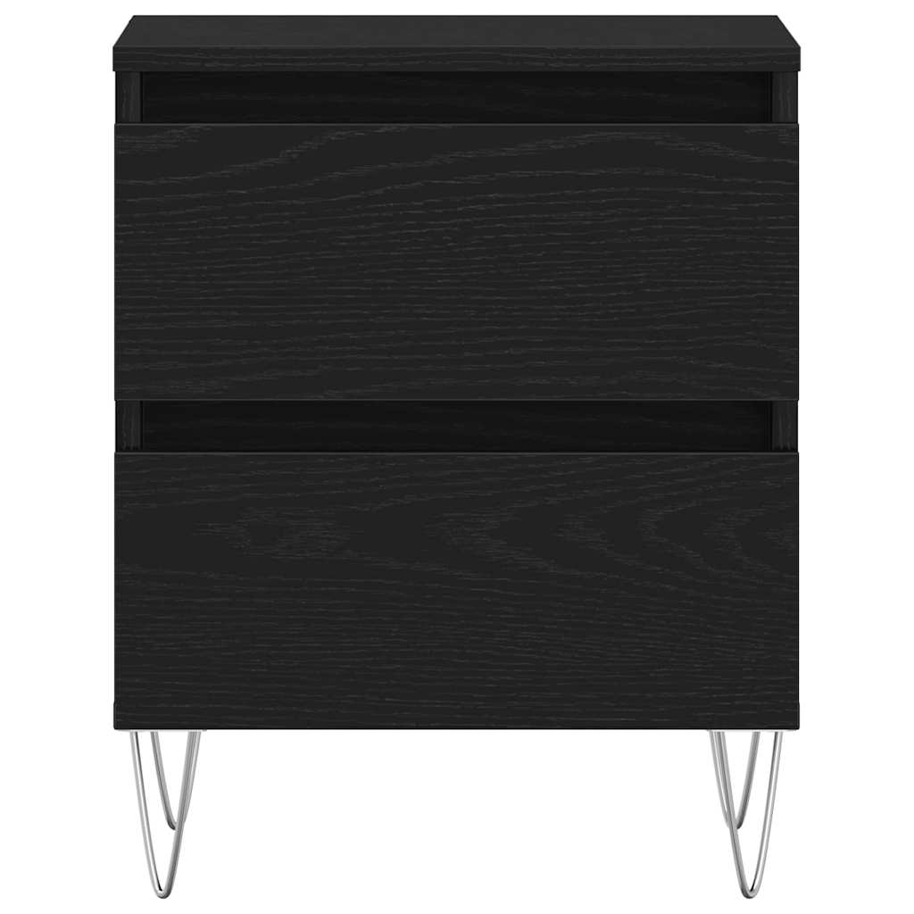 Noćni ormar Crni hrast 40 x 35 x 50 cm Konstruirano drvo
