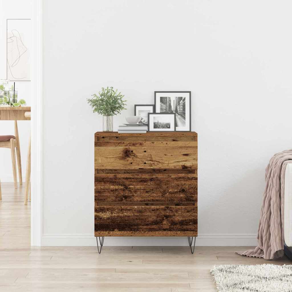 Kreveta s ladicama Staro drvo 60 x 35 x 70 cm Konstruirano drvo