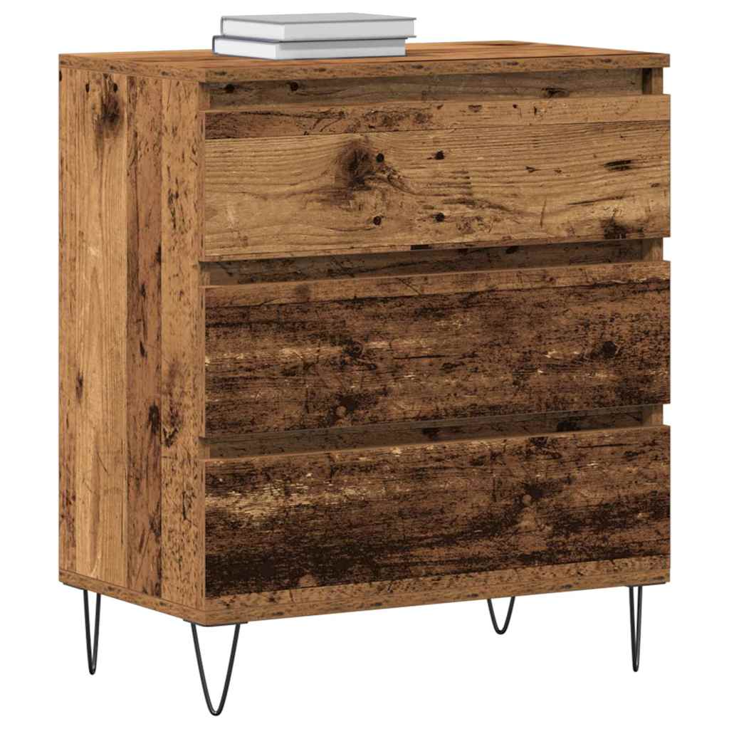 Kreveta s ladicama Staro drvo 60 x 35 x 70 cm Konstruirano drvo