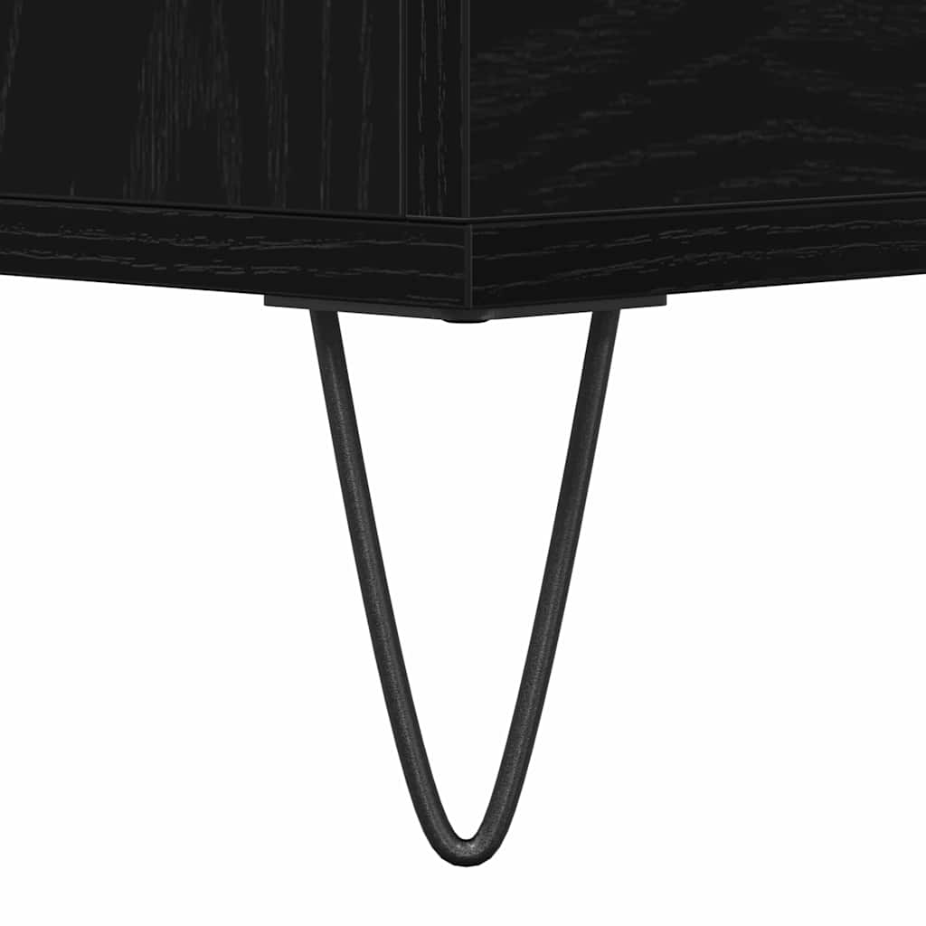 Kreveta s ladicama Crni hrast 60 x 35 x 70 cm Konstruirano drvo