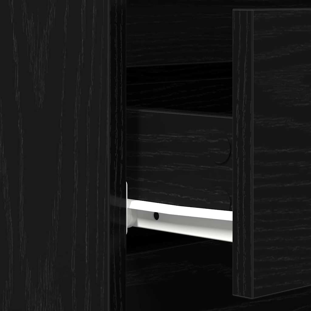 Kreveta s ladicama Crni hrast 60 x 35 x 70 cm Konstruirano drvo