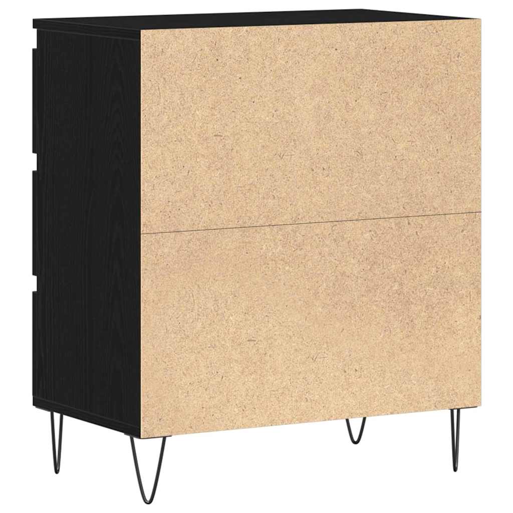 Kreveta s ladicama Crni hrast 60 x 35 x 70 cm Konstruirano drvo