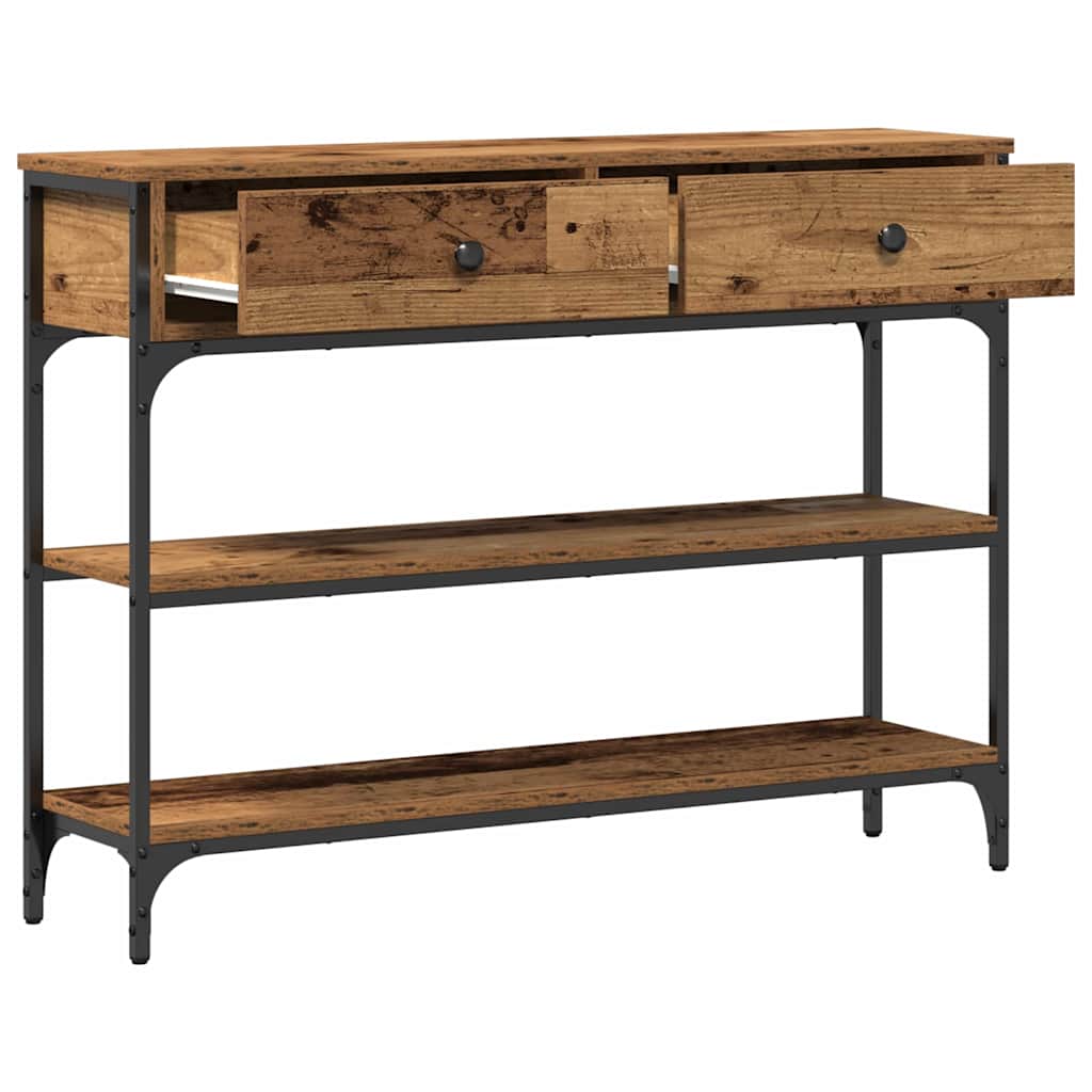 Konzolna stolica Staro drvo 100 x 25 x 75 cm Konstruirano drvo