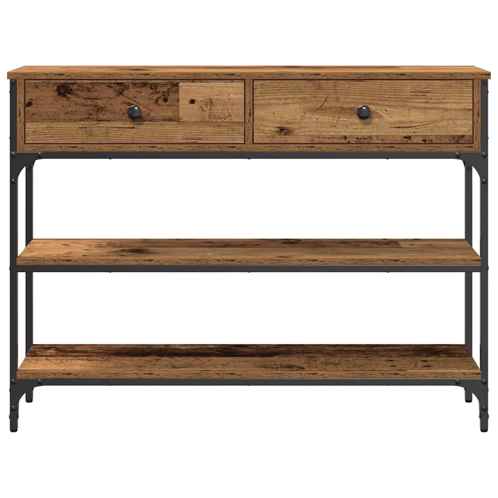 Konzolna stolica Staro drvo 100 x 25 x 75 cm Konstruirano drvo