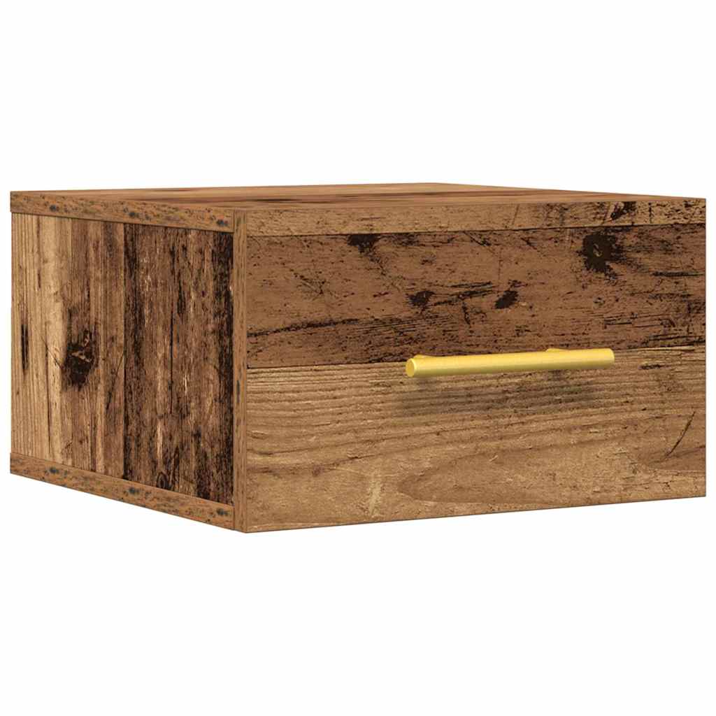 Noćni ormar Zidne Staro drvo 35 x 35 x 20 cm Konstruirano drvo