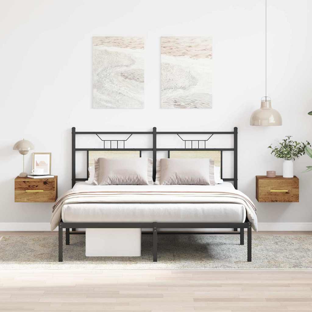 Noćni ormar 2 pcs Staro drvo 35 x 35 x 20 cm Konstruirano drvo