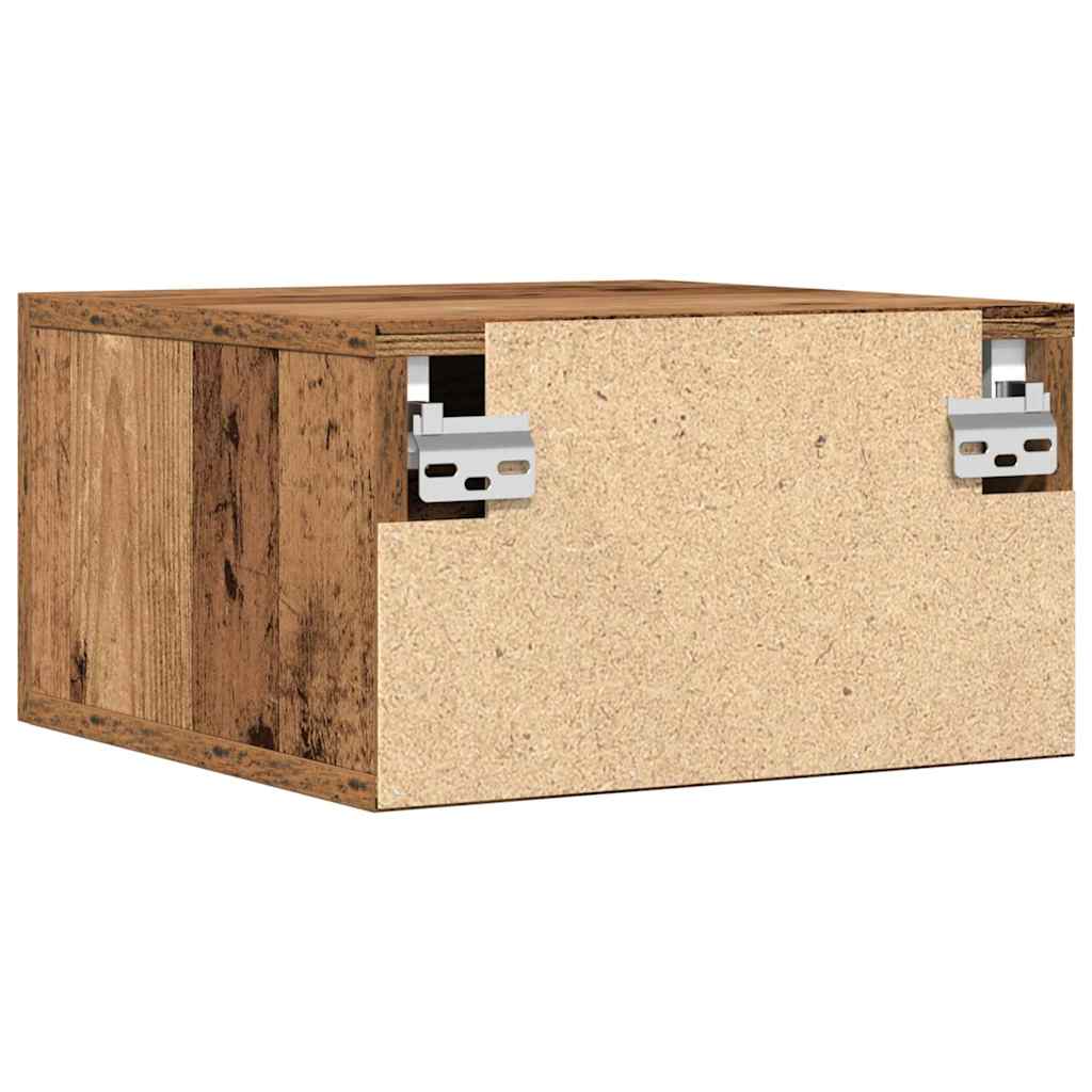 Noćni ormar 2 pcs Staro drvo 35 x 35 x 20 cm Konstruirano drvo
