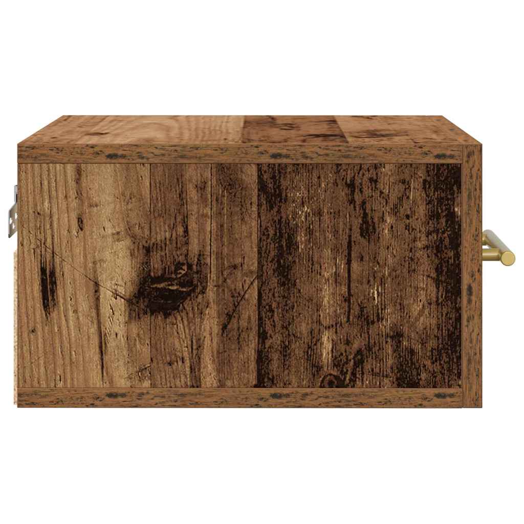 Noćni ormar 2 pcs Staro drvo 35 x 35 x 20 cm Konstruirano drvo
