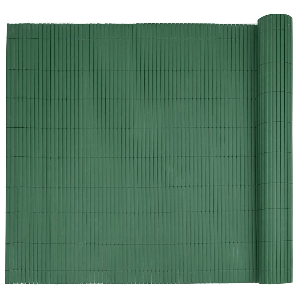 Vrtna ograda dvostrana zelena 1,8x5 m PVC