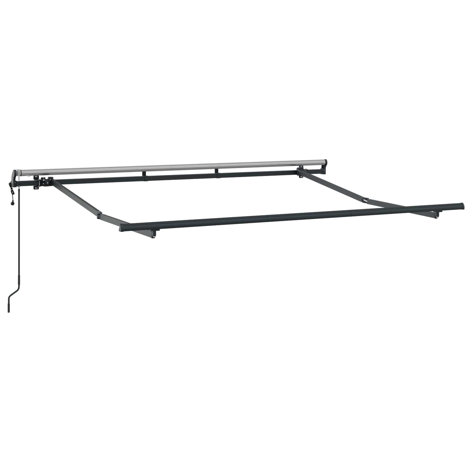 Skrovita tenda Krema 250 x 200 cm tkanina