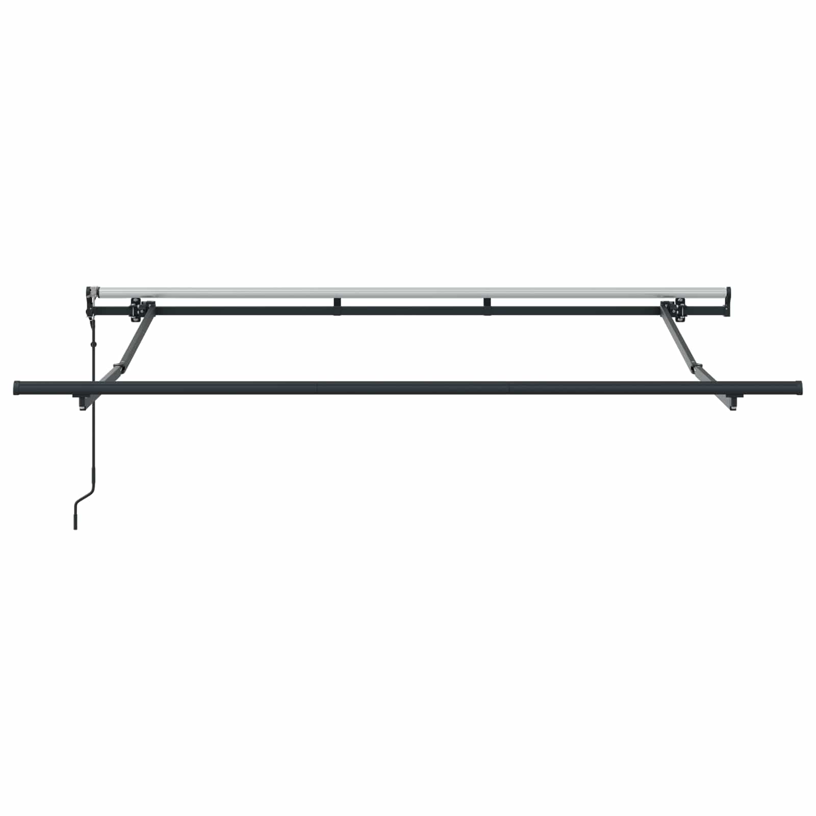 Skrovita tenda Krema 250 x 200 cm tkanina