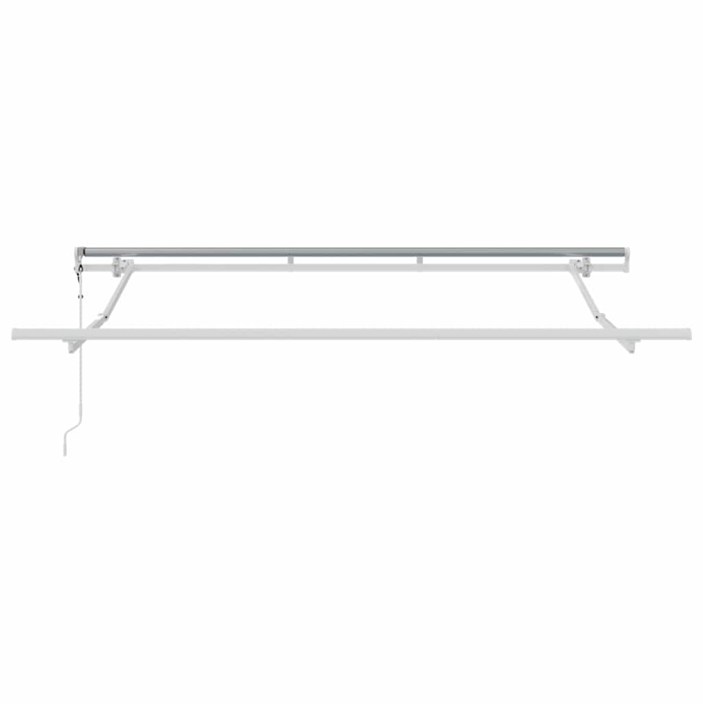 Skrovita tenda Antracit 250 x 200 cm tkanina