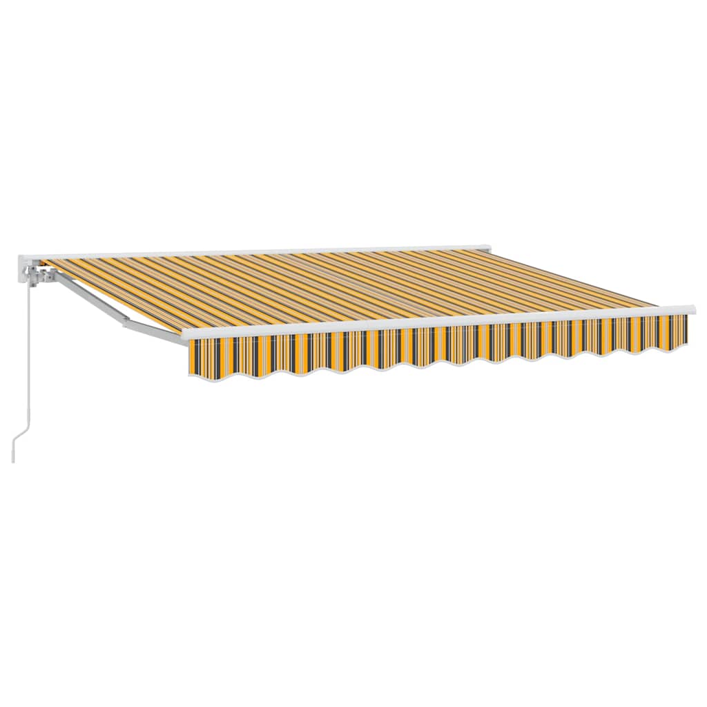 Okvir tende Žuta i Siva 250 x 200 cm Poliester s PU premazom