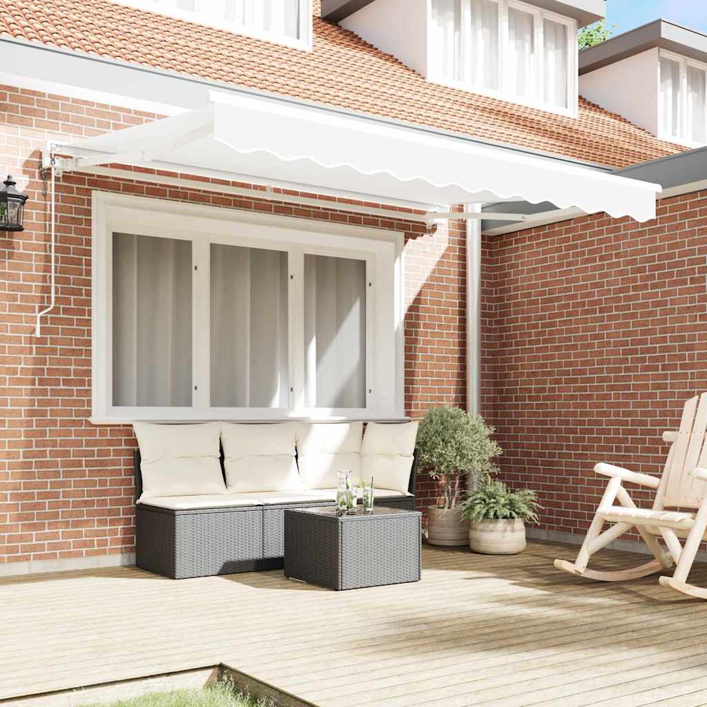 Okvir tende Bijeli 250 x 200 cm Poliester s PU premazom