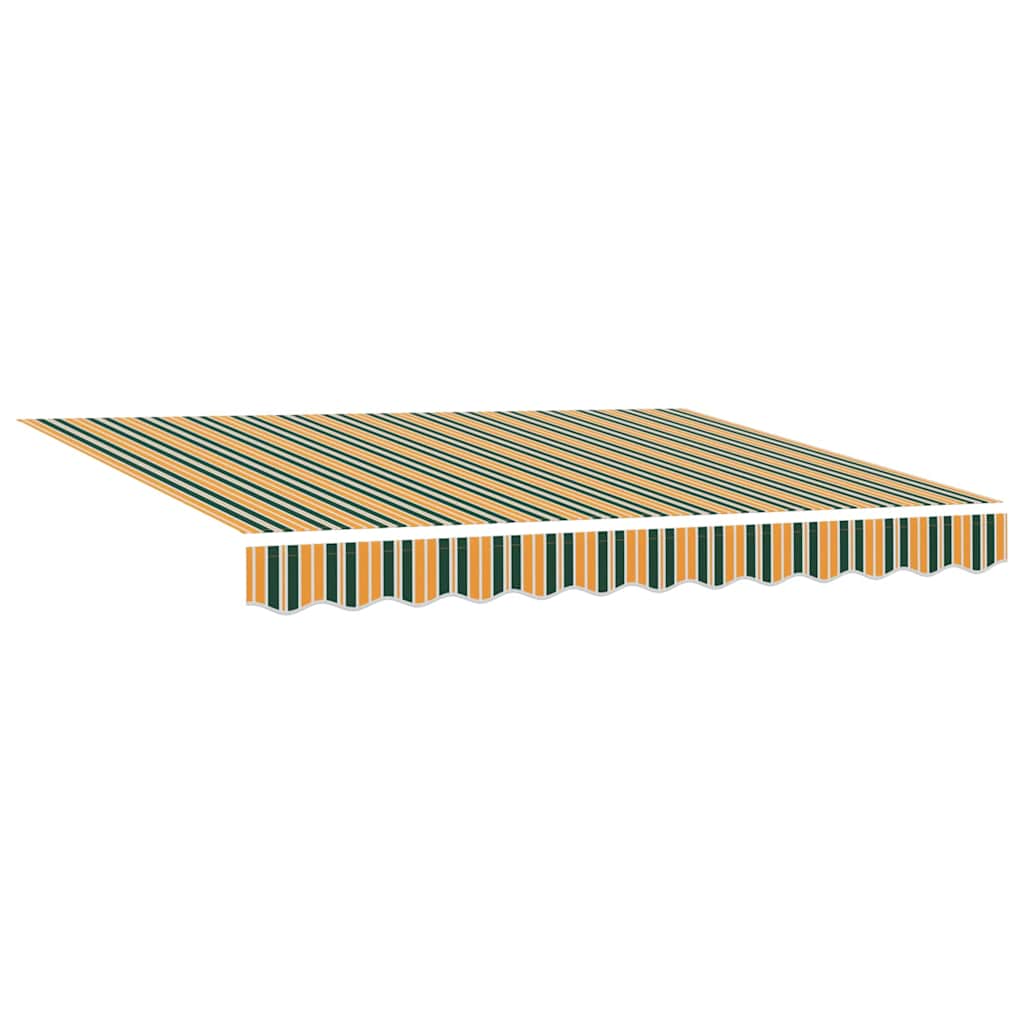 Skrovita tenda Zelena 250 x 200 cm tkanina