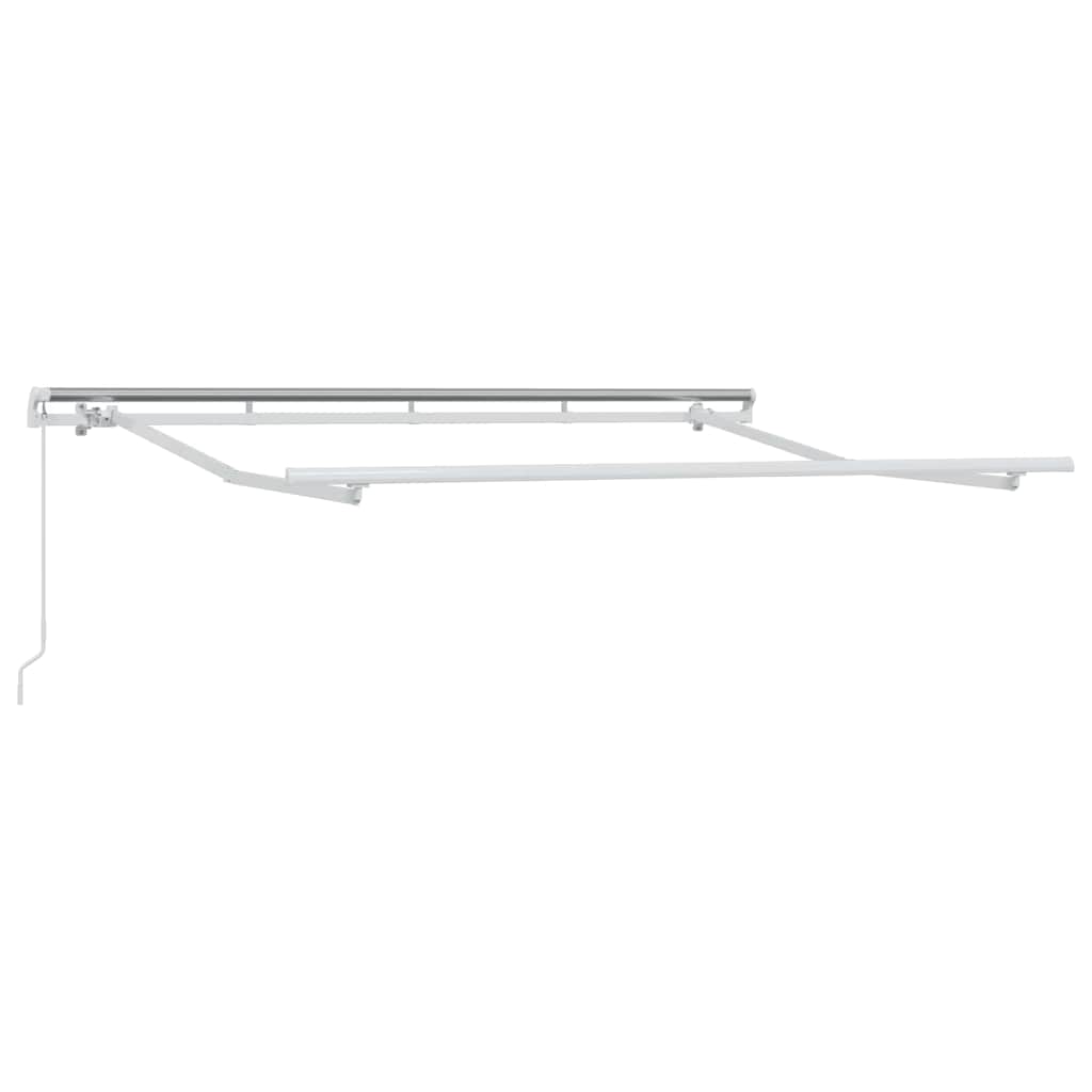 Skrovita tenda Antracit 300 x 200 cm tkanina
