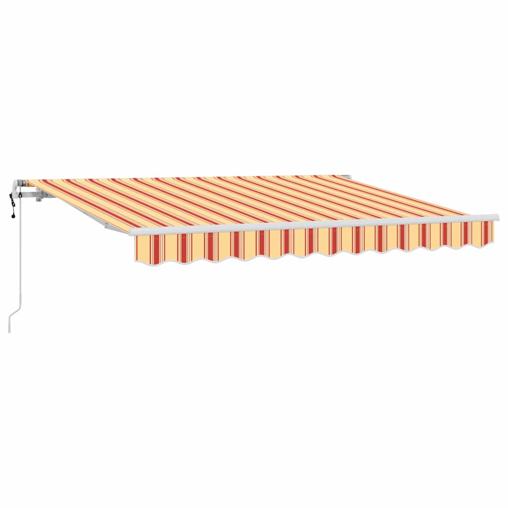 Skrovita tenda Žuta 300 x 200 cm tkanina