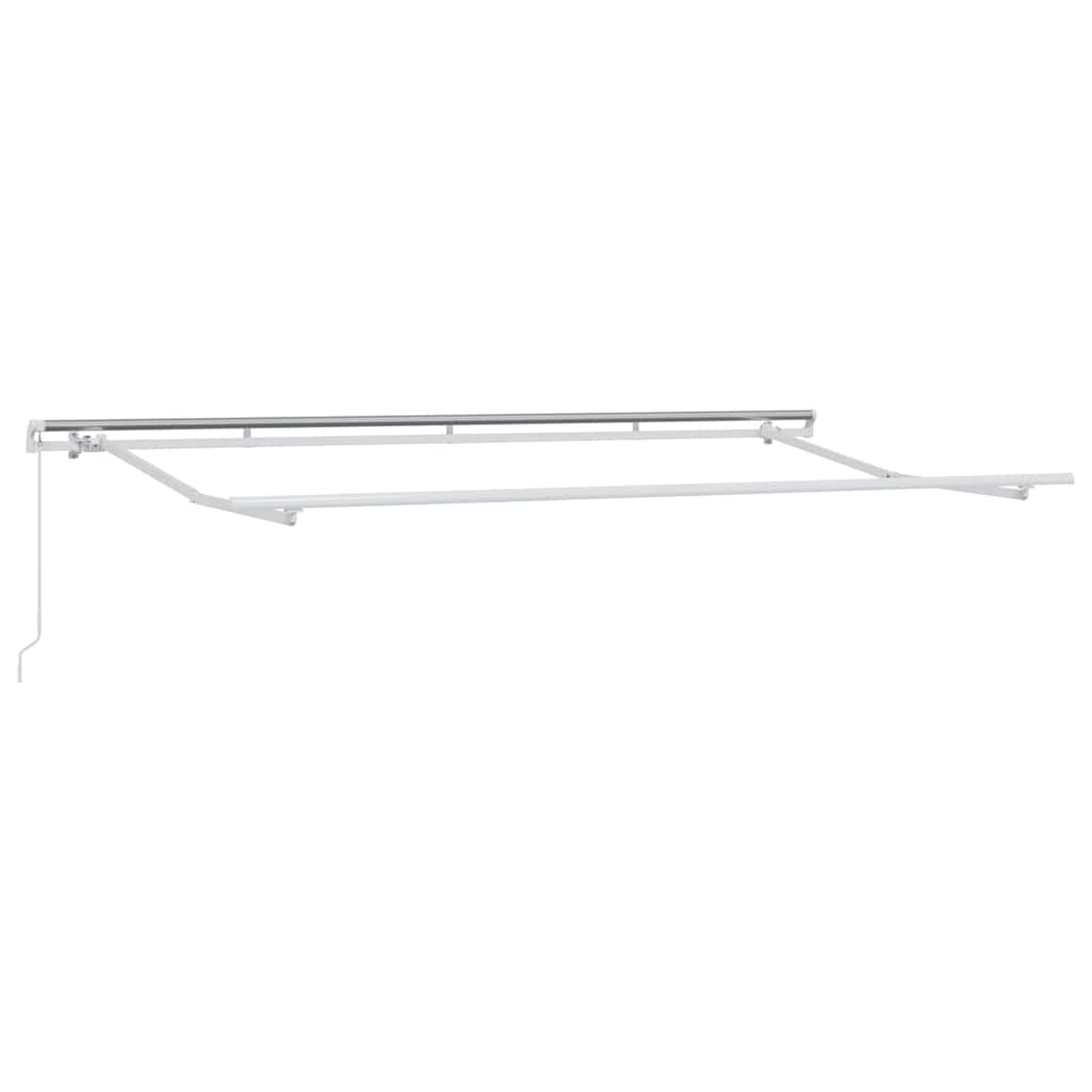 Skrovita tenda Plava 350 x 200 cm tkanina