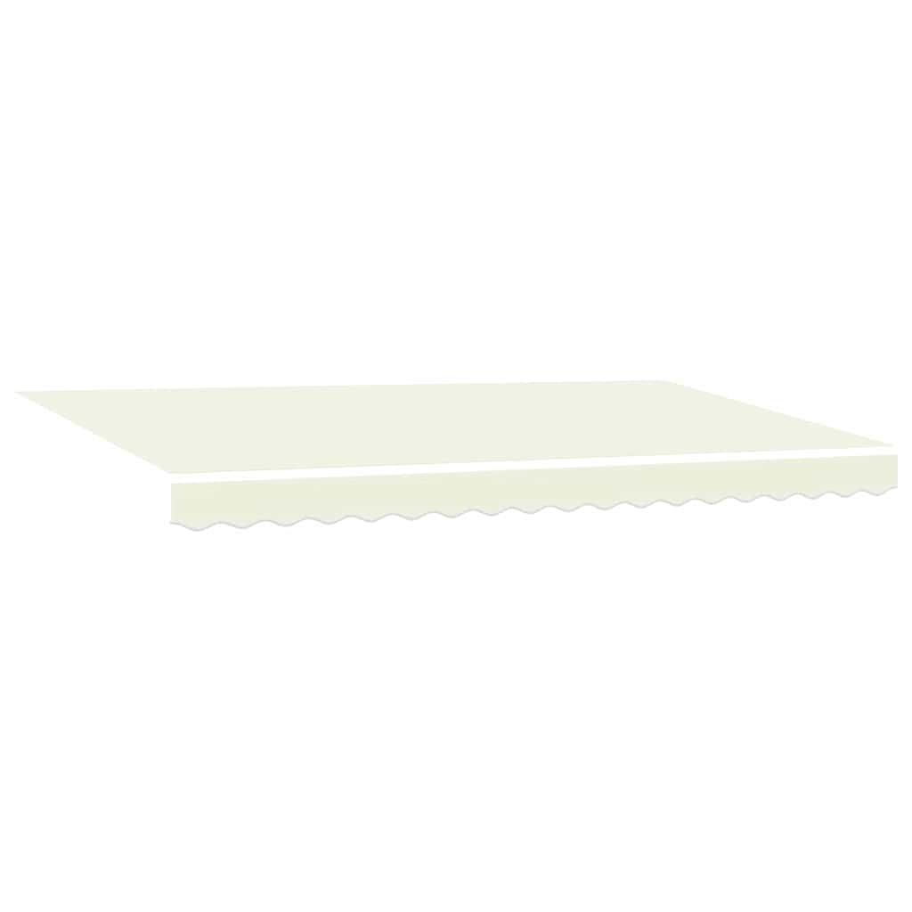 Skrovita tenda Krema 350 x 200 cm tkanina