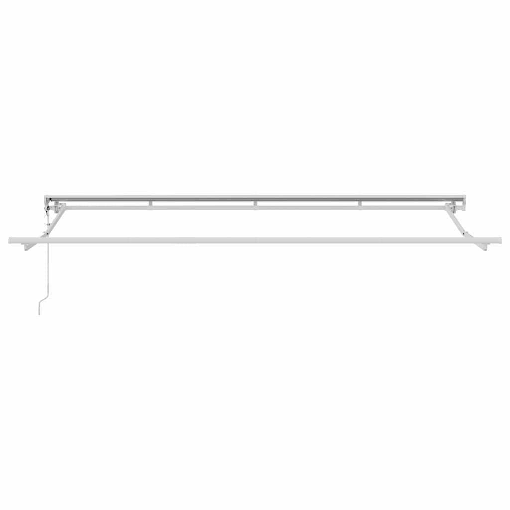 Skrovita tenda Prugasti Plava 350 x 200 cm tkanina