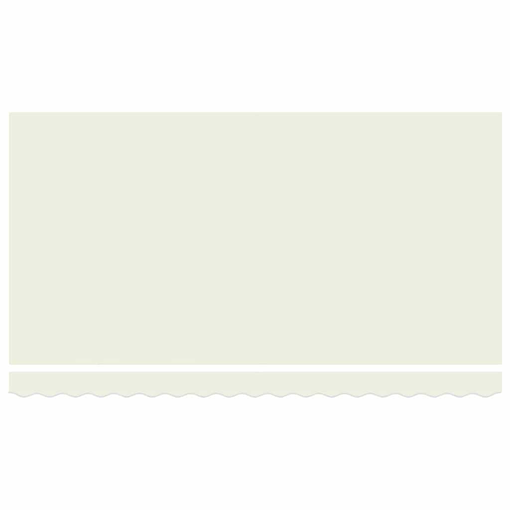 Skrovita tenda Krema 350 x 200 cm Poliester i aluminij