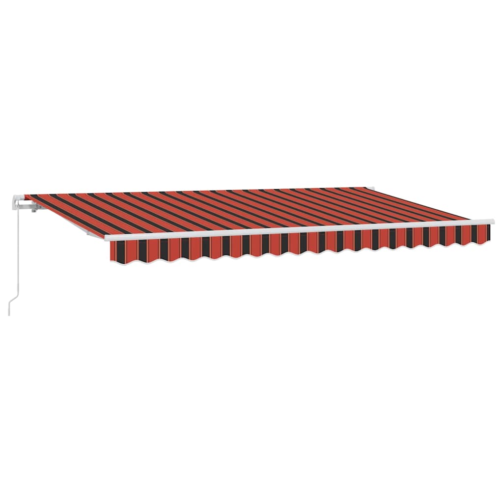 Skrovita tenda Narančasta 350 x 200 cm tkanina
