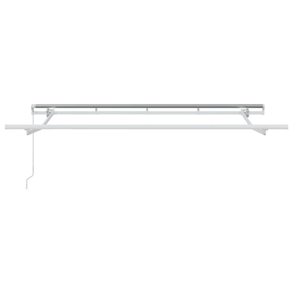 Skrovita tenda Antracit 350 x 200 cm tkanina
