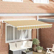 Okvir tende Žuta i Siva 350 x 200 cm Poliester s PU premazom