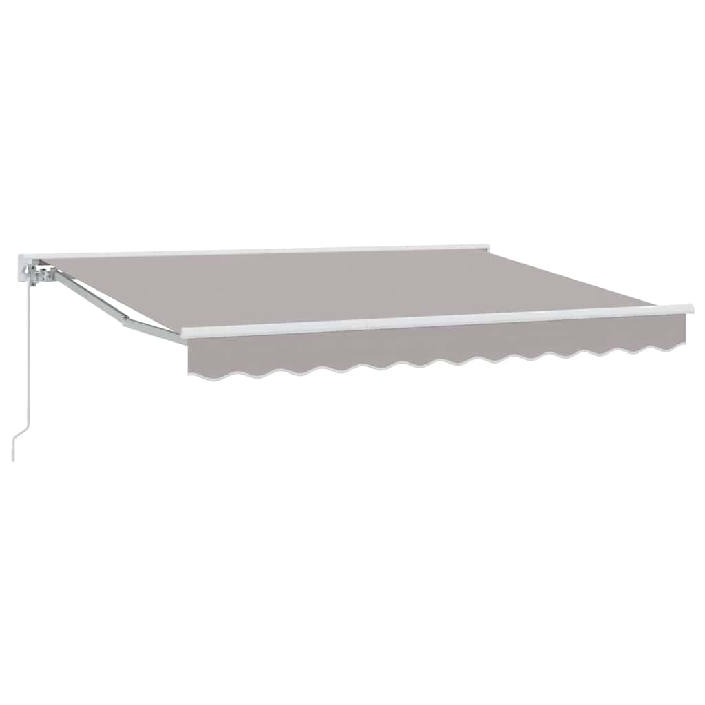 Okvir tende Svijetlo siva 350 x 200 cm Poliester s PU premazom