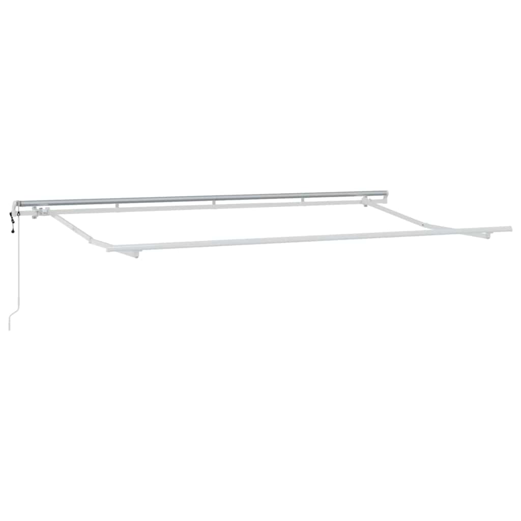 Skrovita tenda Krema 400 x 200 cm tkanina
