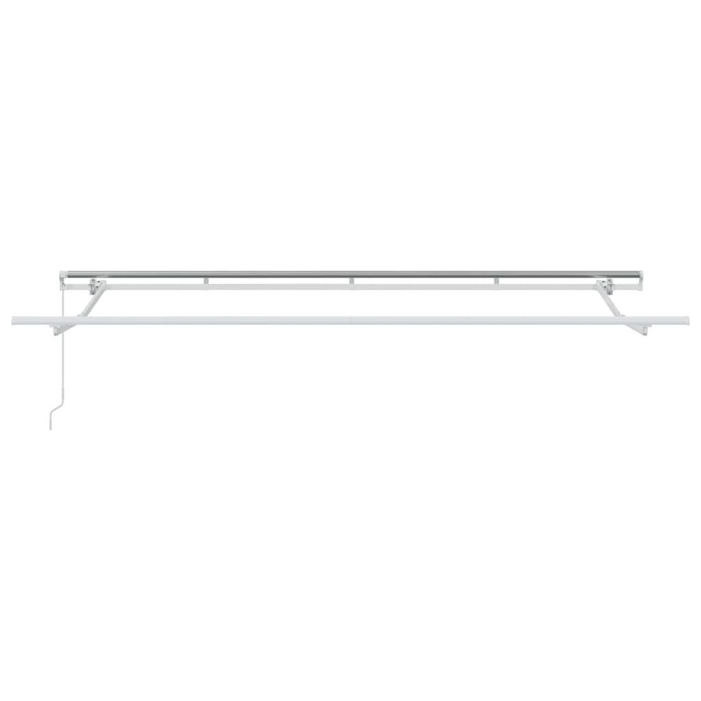 Skrovita tenda Žuta 400 x 200 cm tkanina