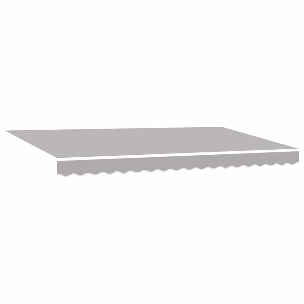 Okvir tende Svijetlo siva 400 x 200 cm Poliester s PU premazom
