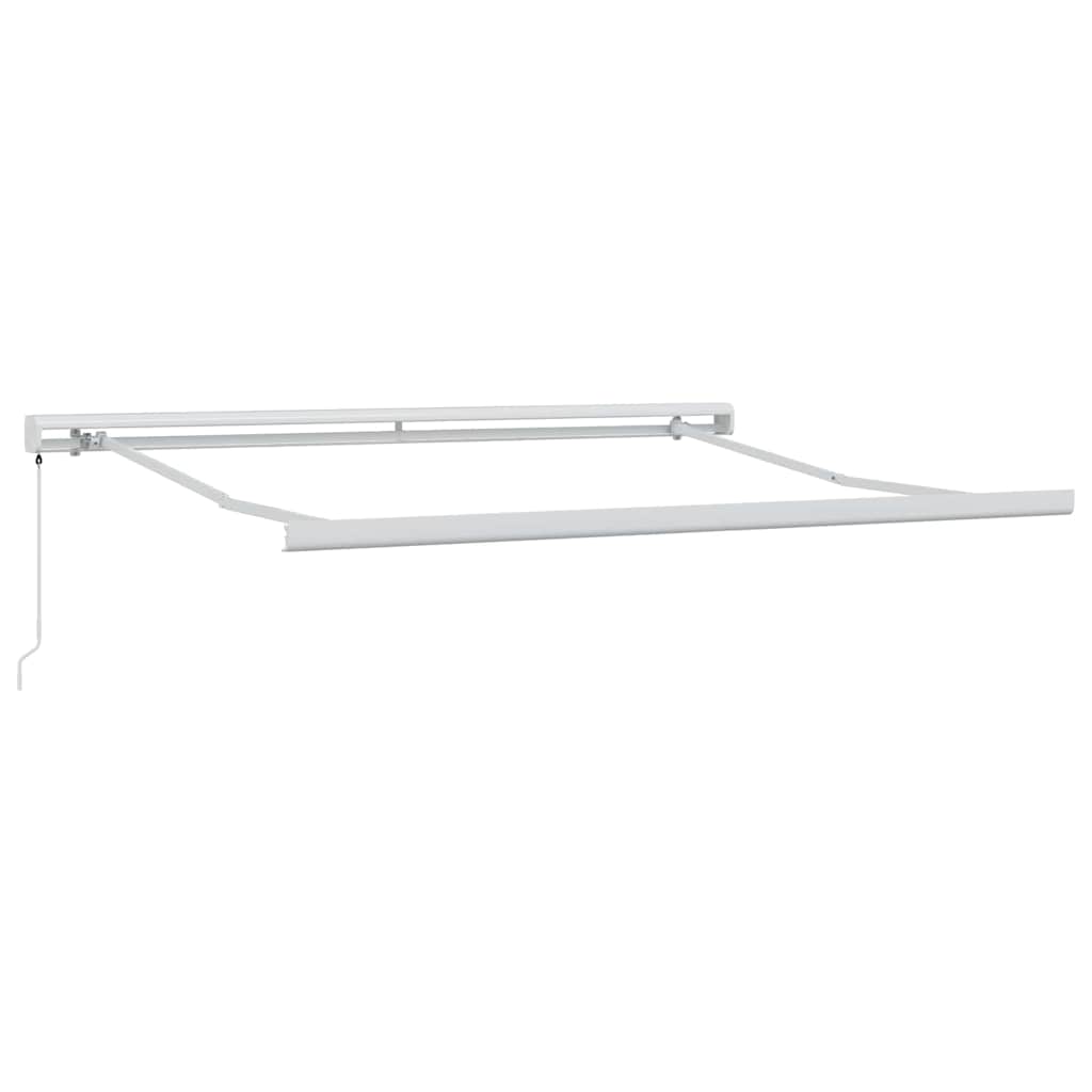 Skrovita tenda Šareni 300 x 250 cm Tkanina i Metal