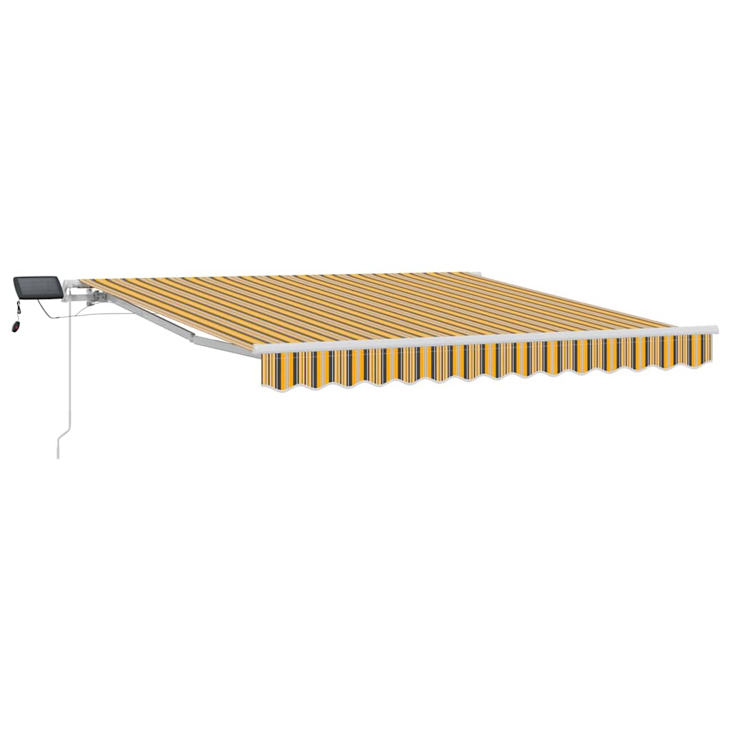 Povlačivi tende Šareni 300 x 250 cm Tkanina i Aluminij