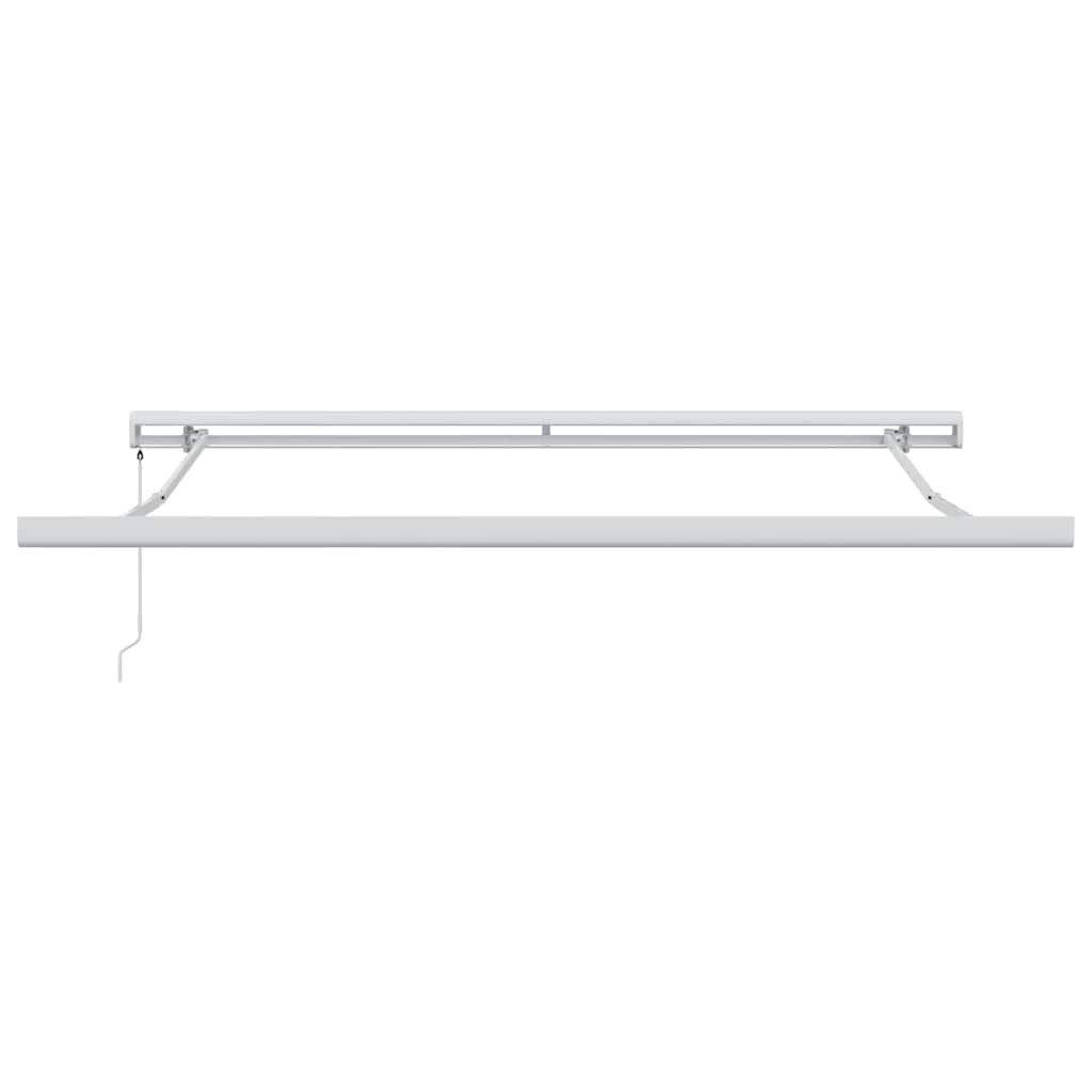 Skrovita tenda Šareni 300 x 250 cm Tkanina i Metal