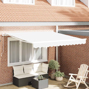 Nadstrešnica Bijelo 300 x 250 x 165 cm Poliester