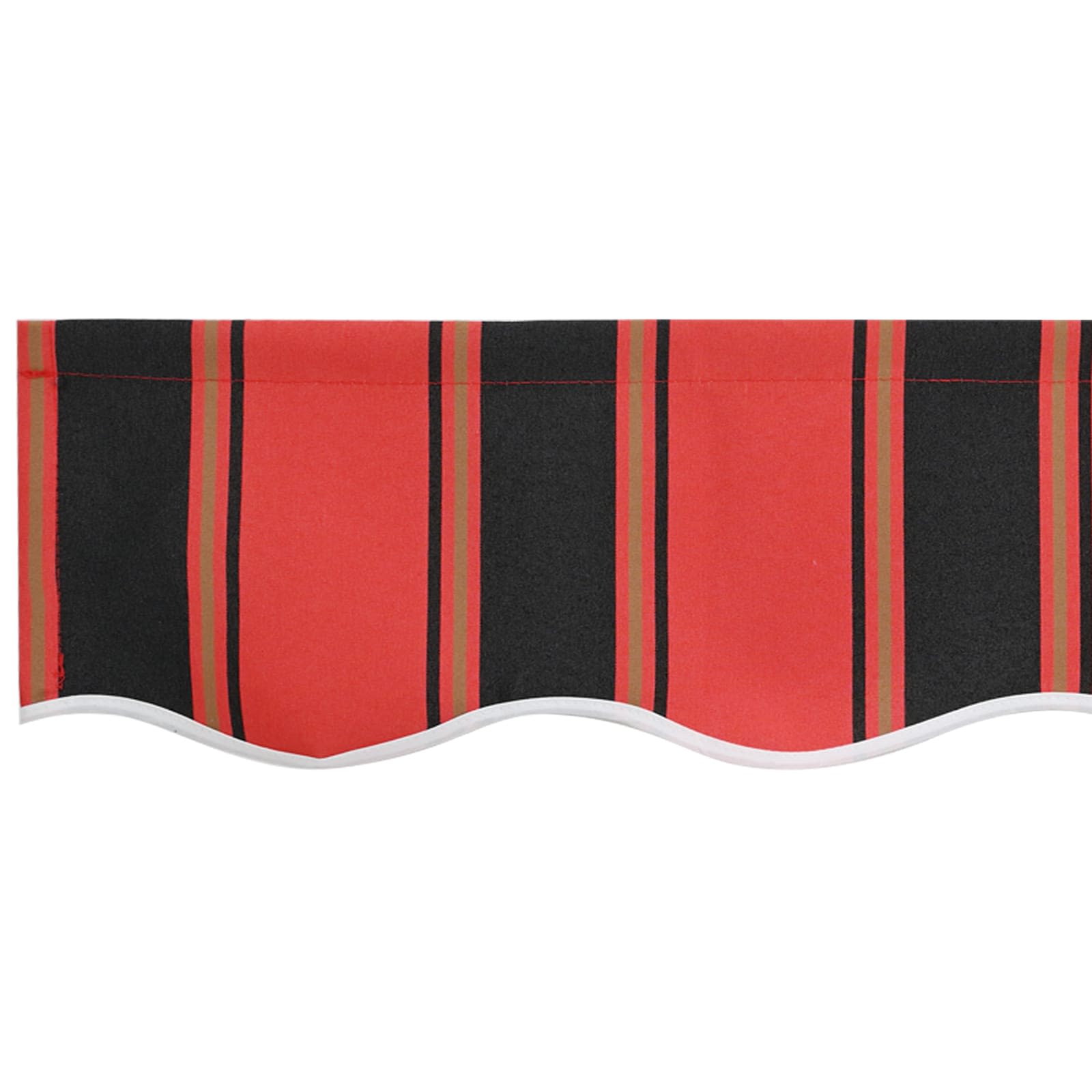 Povlačivi tende narančasta i smeđa 350 x 250 cm