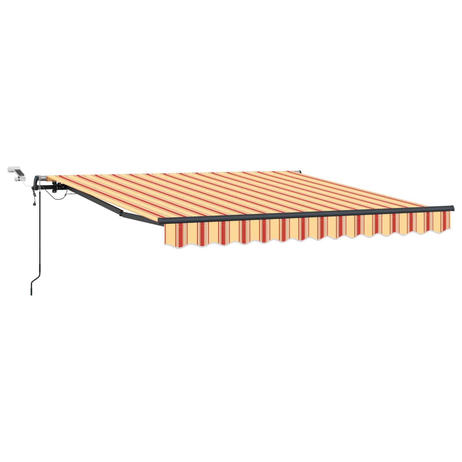Tkanina za tende s Žuta i narančasta 350 x 250 cm Poliester