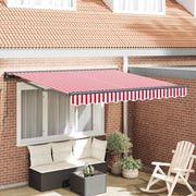 Okvir tende Crvena i bijela 350 x 250 cm
