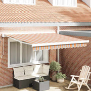 Nadstrešnica Šareni 350 x 250 x 165 cm Poliester i aluminij