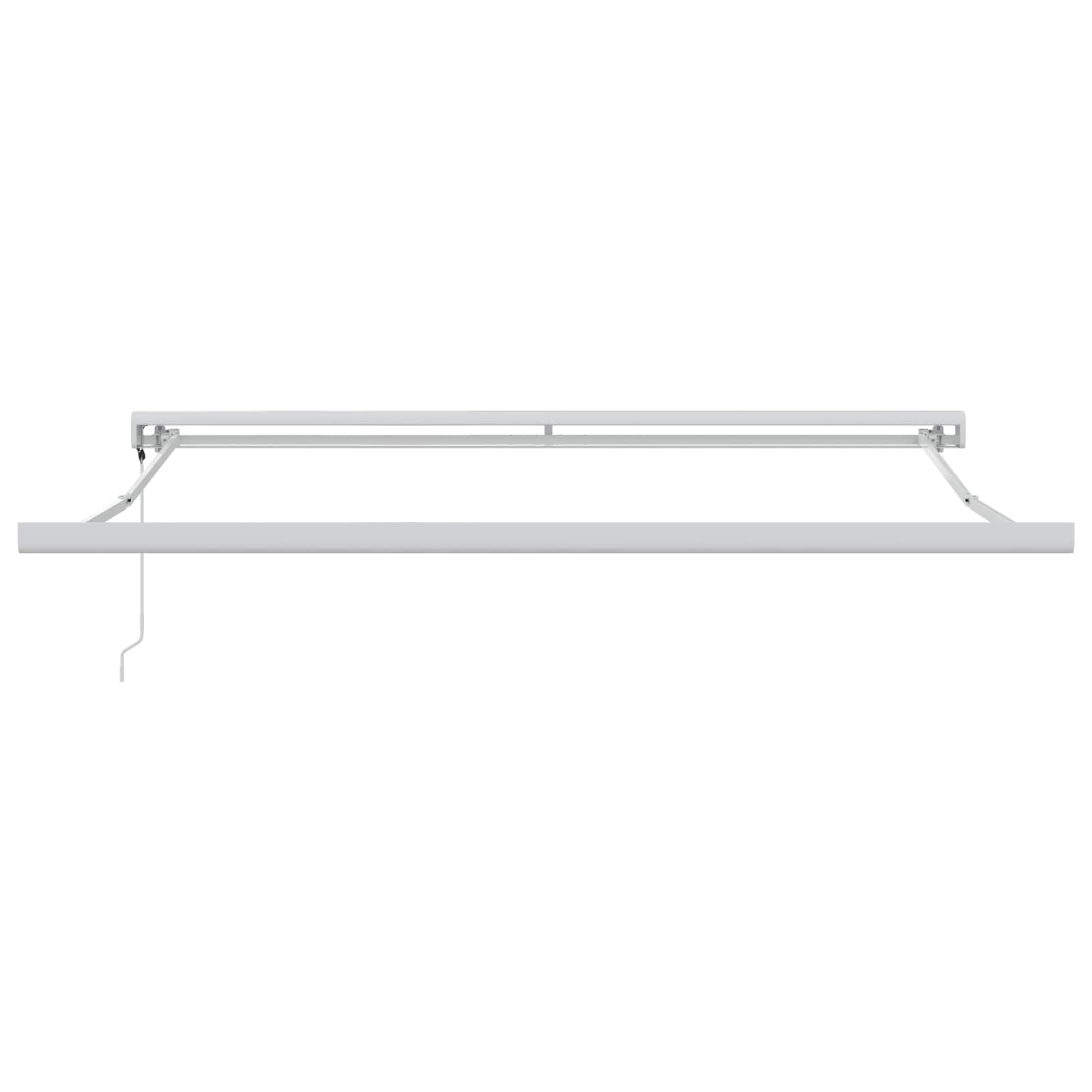 Nadstrešnica Bež 350 x 250 x 165 cm Poliester i aluminij